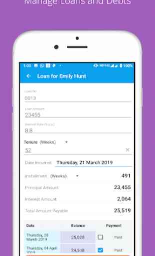 Lend Pocket - Organize, Calculate, Manage Loans 1