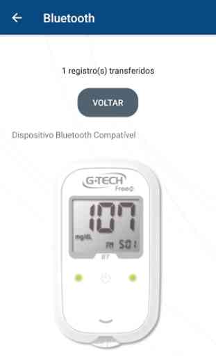 Medidor de Glicose - GTech App 1