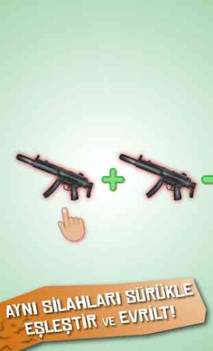 Merge Guns : Evrilt  Silah Birleştime Oyunu 1