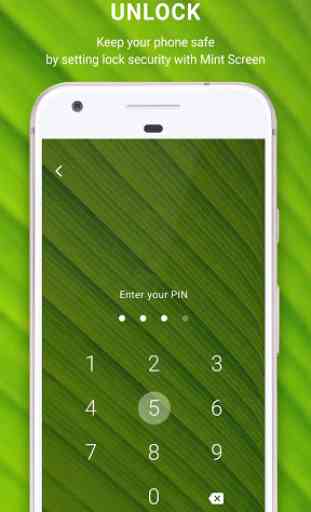 Mint Screen - Live Android Lock Screen 2