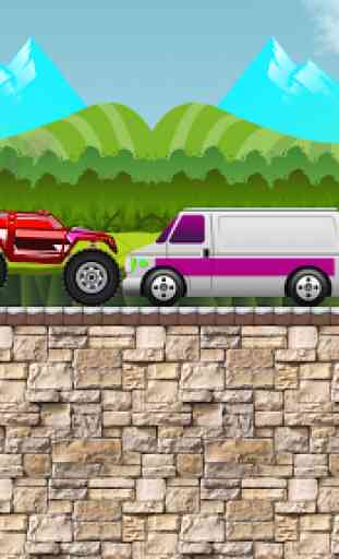 Monster Truck – rush the road and end the level 3