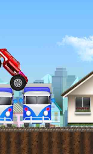 Monster Truck – rush the road and end the level 4