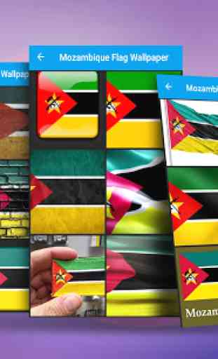 Mozambique Flag Wallpaper 3