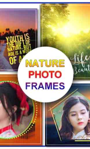 Nature Photo Frames & Text, Adesivos 1