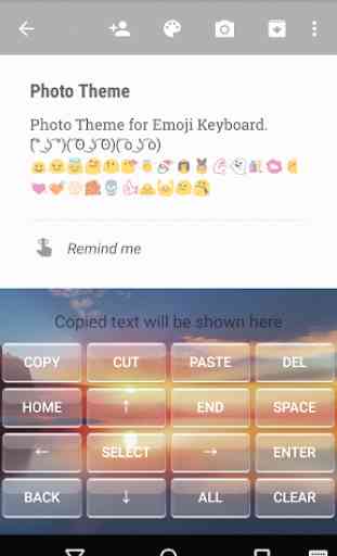 Photo Emoji Keyboard Theme 3