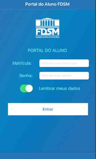 Portal do Aluno FDSM 1