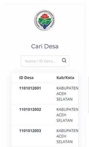 Pusat Data Desa Indonesia 2