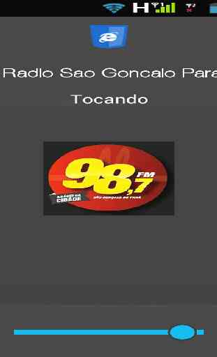 Radio 98 FM Sao Gonçalo Do Para-MG 2