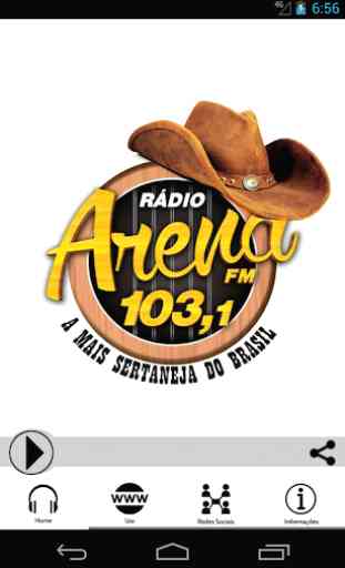 Rádio Arena FM de Ubiratã 1