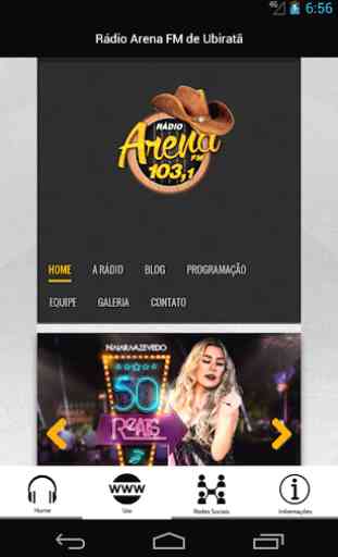 Rádio Arena FM de Ubiratã 2