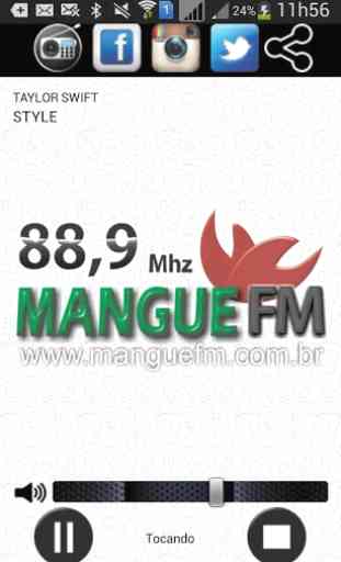 Rádio Mangue FM 88,9 Mhz 1