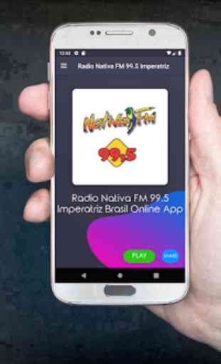 Radio Nativa FM 99.5 Imperatriz Brasil Online App 1