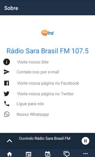 Rádio Sara Brasil FM 107.5 4