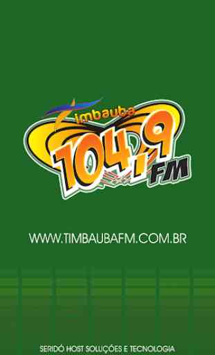 Rádio Timbaúba FM - 104,9 - Santana do Matos/RN 1