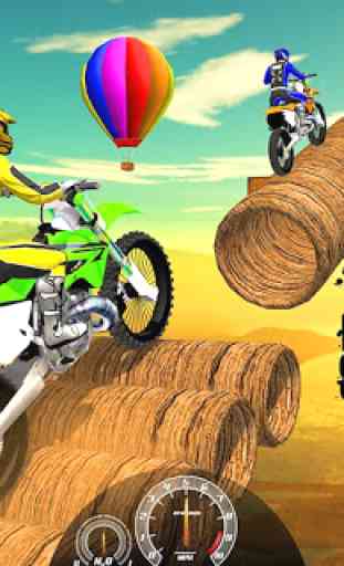 Real Stunt Bike Pro Truques Master Racing Game 3D 3