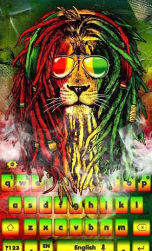 Reggae King Lion Keyboard Theme 2
