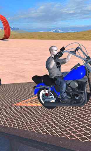 Simulador de motocicleta 3D - fuga da polícia 2
