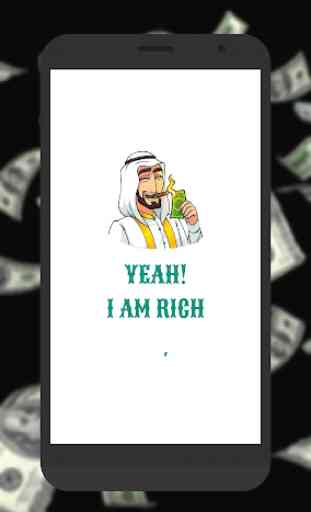 Sticker For Rich People 1