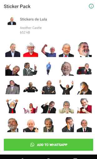 Stickers do Lula - WAStickerApps 1