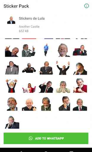 Stickers do Lula - WAStickerApps 2