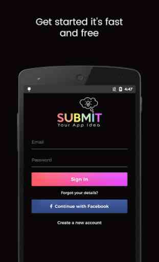 Submit Your App Idea 2
