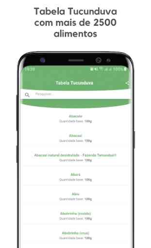 Taco App: Tabela Nutricional +8000 Alimentos 2