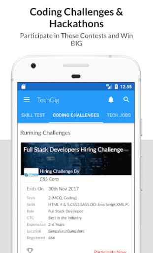 TechGig: Coding Challenges, Tech News & Skill Test 2