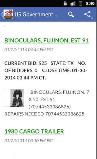US  Auction Listings - All Auctions 3
