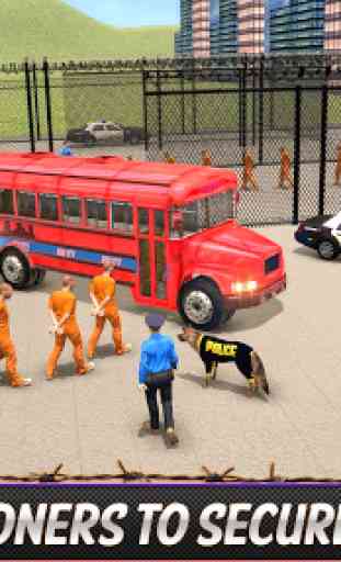 Us Police Prisoner Transport Robot Bus 1