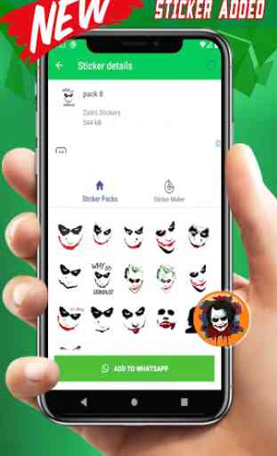 WAStickerApps: Joker Stickers For Whatsapp. 2