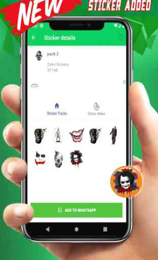 WAStickerApps: Joker Stickers For Whatsapp. 3