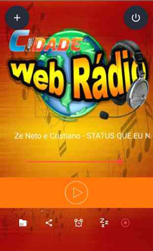 Web Rádio Cidade Paracatu 1
