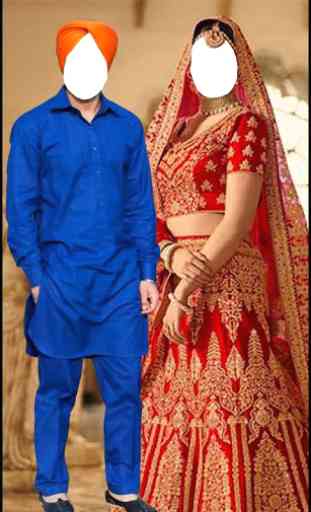 Wedding Sikh Couples Dress Suits 1