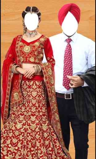 Wedding Sikh Couples Dress Suits 3