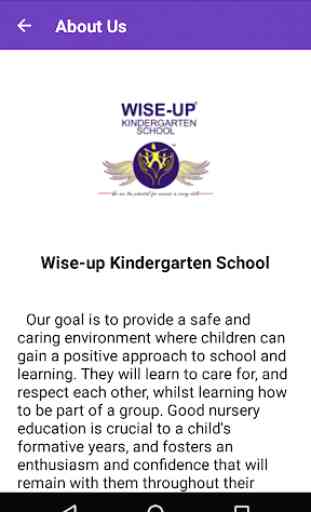 Wise-Up Kindergarten School 3