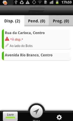 App Taxistas - Amarelinho do Rio 2