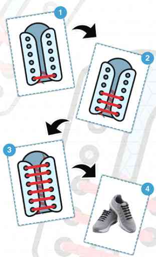 Aprenda a amarrar sapatos - passo a passo 3