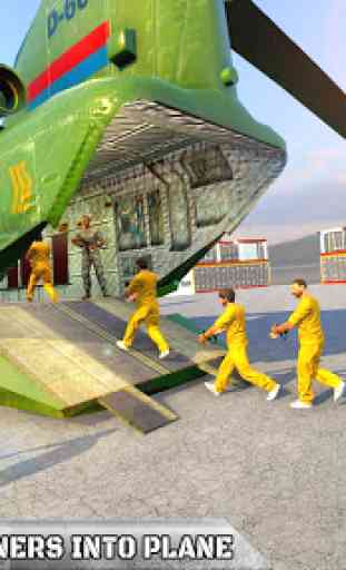 Army Prisoner Transport: Criminal Transport Games 3