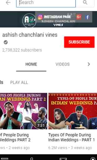 Ashish chanchalani vines 1