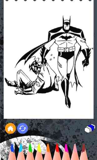 Batmen Coloring Game 4