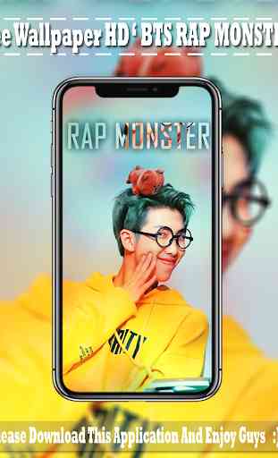 BTS Rap Monster Wallpapers HD KPOP Fans 4