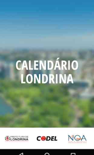Calendário de Eventos Londrina 1