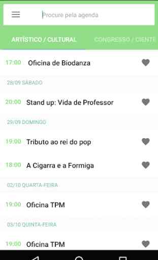 Calendário de Eventos Londrina 4