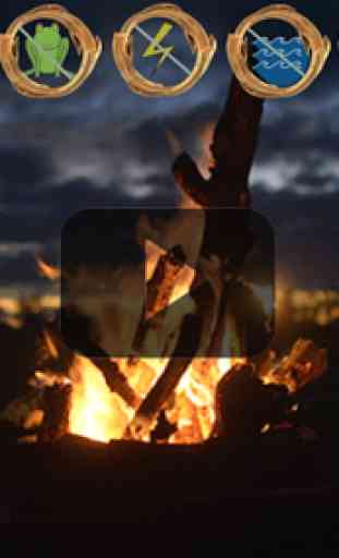Campfire. Relaxing Nature Sounds. Christmas soul 4