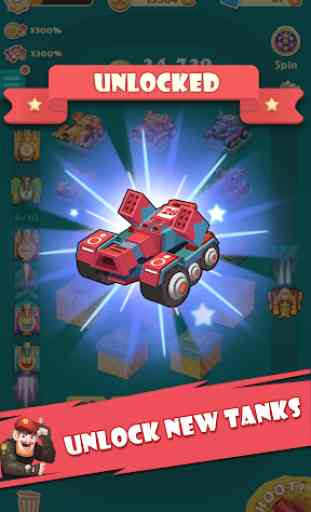 Candy Tank Hero - Merge&Idle Game 3