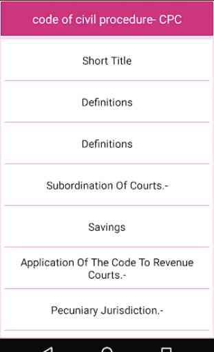 code of civil procedure- CPC 1