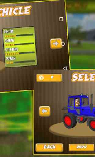 Combine Tractor Farm Sim 2