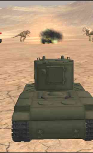 Dino World Tank Simulator Crazy world war 2 Battle 3