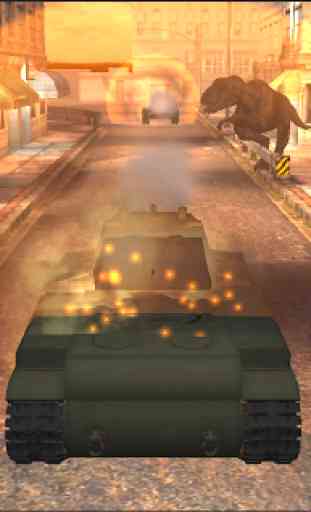 Dino World Tank Simulator Crazy world war 2 Battle 4