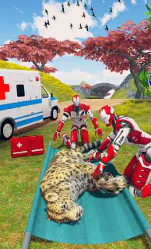Doctor Robot Wild Animal Rescue :City Rescue 2019 2